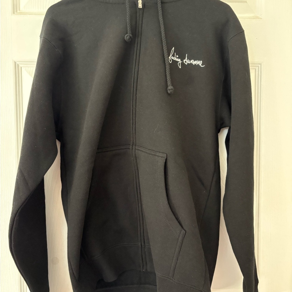 FA Black Zip Up Sweater